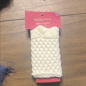 Merona Ivory Boot Cuffs